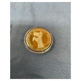 I Troy ounce silver round