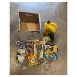 Antifreeze, brushes, cable, and funnels