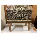 Leopard storage/keepsake chest