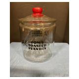 Tomï¿½s roasted peanuts glass jar with lid
