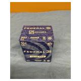 Federal 36 grain 22 LR 525 rounds