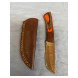 Knife with sheath