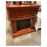 Electric fireplace mantle 40ï¿½x10ï¿½x40ï¿½tall
