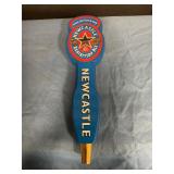 Newcastle beer tap handle