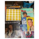 Assorted albums, mainly of Elvis