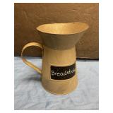 Decorative Galvanized metal Pitcher