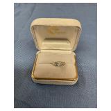 14k Gold Ring size 7 1/2