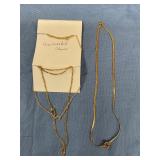 Costume jewelry necklaces