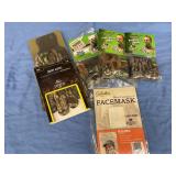 Camouflage mask & gloves new in package