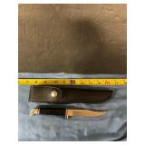 Buck knife with case