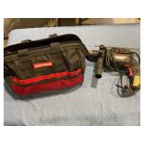 Skil drill with craftsman bag