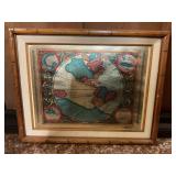 Americaï¿½s vintage map 20 ï¿½x 16ï¿½