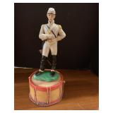 Ceramic Military figure 13" tall
