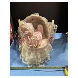 Baby in bassinet