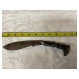 Railroad spike knife