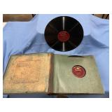 Vintage Victrola Records in Album