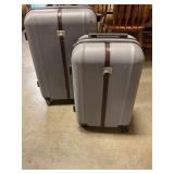 Chaps 2pc hardback luggage set