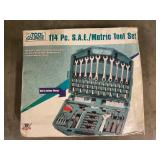 Toool Source metric tool set 114pcs