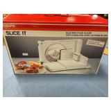 Krupa electric food, slicer new inbox