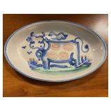 M A Hadley Oval 11" dish
