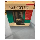 Mr Coffee 4cup coffeemaker new inbox