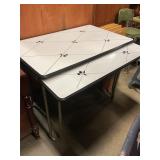 Antique Granite table with pullouts