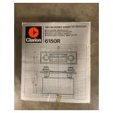 Clarion 615OR AM/FM CASSETTE RECIEVER