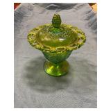 Vintage Indiana glass candy dish