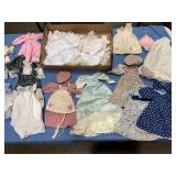 Baby doll clothes, and shoes