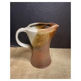 Pottery pitcher