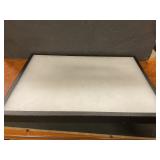 Glass top display box 20"x14"