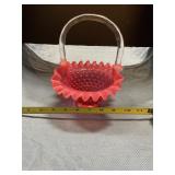 pink candy dish