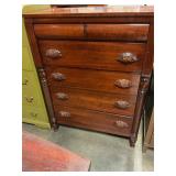 Antique cherry chest w 6 drawers Inman Furniture