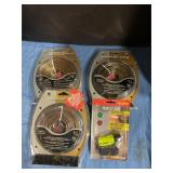 Speaker wire and small LED light