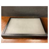 Glass top display box 1x8.5