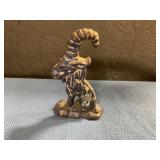 Antique cast iron goat bottle opener
