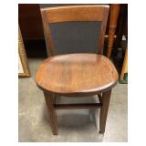 Toddler wooden desk chair