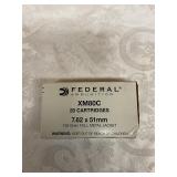 Federal 7.62 x 51 20 rounds