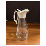 Log Cabin Syrup Dispenser Pitcher
