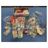 Buttons and snap attachment tool sets