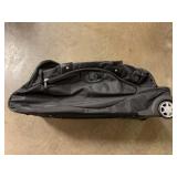 NRA duffel bag on wheels