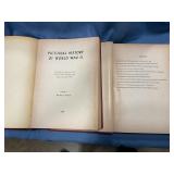 Two pictorial history of WWII Books copyright 1951
