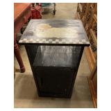 Handpainted cabinet 27" T x 15" L x 12" W