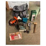 Emergency car bag w accessories