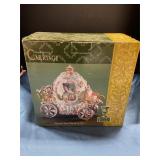 Vintage carriage, musical box new inbox