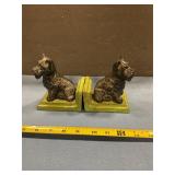 Cast iron book ends