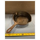 Number five cast-iron skillet