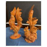 Ceramic rooster decor 12ï¿½ tall