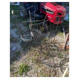 Metal chairs