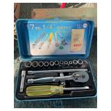 1/4ï¿½ Drive socket set